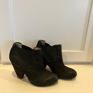 Vince Camuto black ankle boots